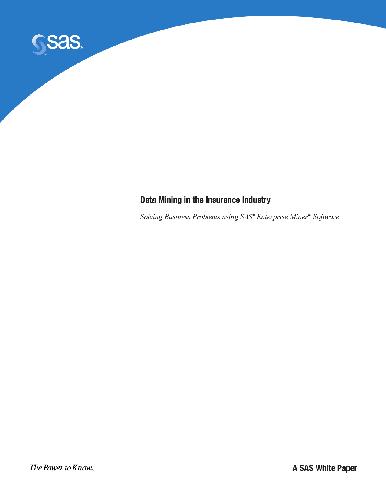 خرید و دانلود نسخه کامل کتاب Data Mining in the Insurance Industry فایل مجازی و دانلودی