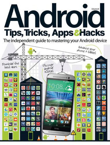 خرید و دانلود نسخه کامل کتاب Android Tips  Tricks  Apps and Hacks Volume 8 فایل مجازی و دانلودی