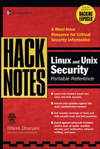 خرید و دانلود نسخه کامل کتاب HackNotes ™ Linux and Unix Security Portable Reference فایل مجازی و دانلودی