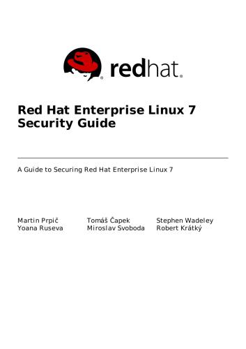 خرید و دانلود نسخه کامل کتاب Red Hat Enterprise Linux 7 Security Guide فایل مجازی و دانلودی