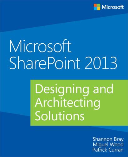 خرید و دانلود نسخه کامل کتاب Microsoft SharePoint 2013: Designing and Architecting Solutions فایل مجازی و دانلودی