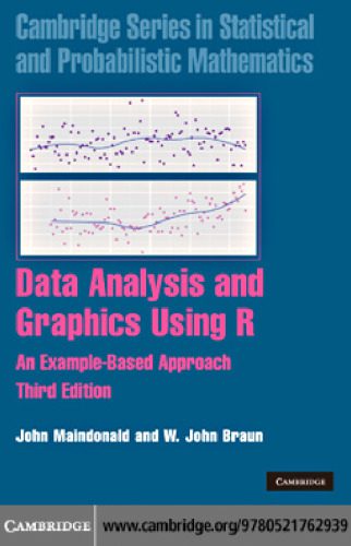 خرید و دانلود نسخه کامل کتاب Data analysis and graphics using R: An example-based approach فایل مجازی و دانلودی