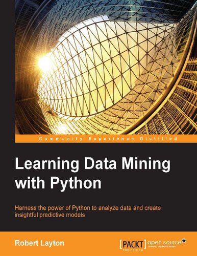 خرید و دانلود نسخه کامل کتاب Learning Data Mining with Python فایل مجازی و دانلودی