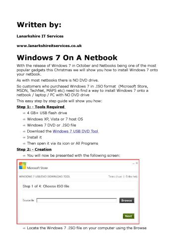 خرید و دانلود نسخه کامل کتاب Installing Windows 7 from USB drive فایل مجازی و دانلودی
