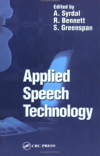 خرید و دانلود نسخه کامل کتاب Applied Speech Technology فایل مجازی و دانلودی