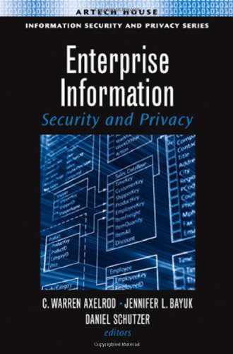 خرید و دانلود نسخه کامل کتاب Enterprise Information Security and Privacy فایل مجازی و دانلودی