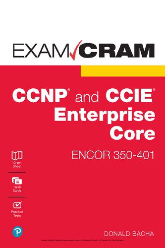 خرید و دانلود نسخه کامل کتاب CCNP and CCIE Enterprise Core ENCOR 350-401 Exam Cram فایل مجازی و دانلودی