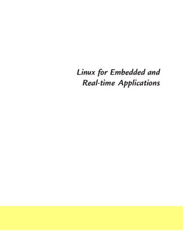 خرید و دانلود نسخه کامل کتاب Linux for Embedded and Real-Time Applications (Embedded Technology) فایل مجازی و دانلودی