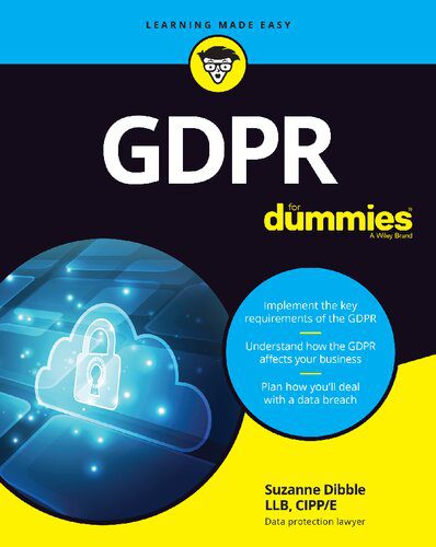 خرید و دانلود نسخه کامل کتاب GDPR For Dummies فایل مجازی و دانلودی