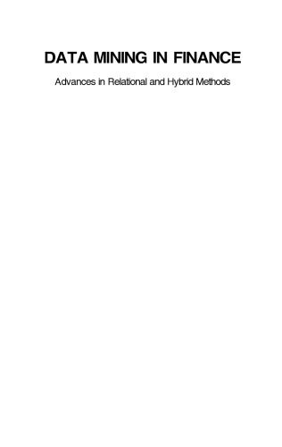 خرید و دانلود نسخه کامل کتاب Data mining in finance: advances in relational and hybrid methods فایل مجازی و دانلودی