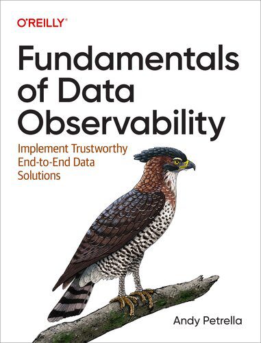 خرید و دانلود نسخه کامل کتاب Fundamentals of Data Observability: Implement Trustworthy End-to-End Data Solutions فایل مج