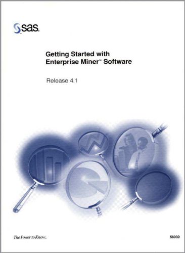 خرید و دانلود نسخه کامل کتاب Getting Started With Enterprise Miner Software  Release 4.1 فایل مجازی و دانلودی