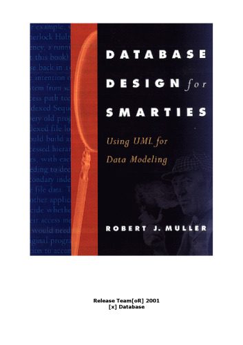 خرید و دانلود نسخه کامل کتاب Database Design for Smarties: Using UML for Data Modeling فایل مجازی و دانلودی