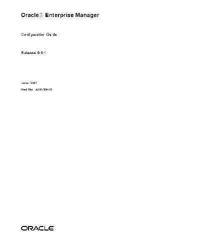 خرید و دانلود نسخه کامل کتاب Oracle Enterprise Manager. Configuration Guide فایل مجازی و دانلودی