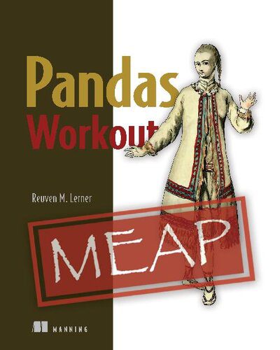 خرید و دانلود نسخه کامل کتاب Pandas Workout (MEAP V15) فایل مجازی و دانلودی