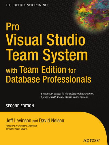 خرید و دانلود نسخه کامل کتاب Pro Visual Studio Team System with Team Edition for Database Professionals فایل مجازی و دان