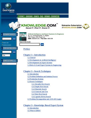 خرید و دانلود نسخه کامل کتاب Artificial intelligence and expert systems for engineers فایل مجازی و دانلودی