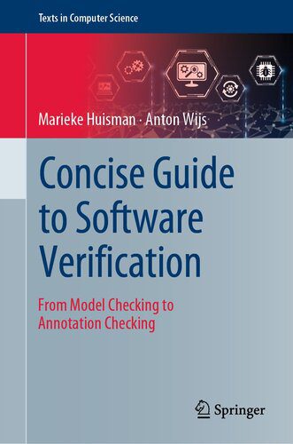 خرید و دانلود نسخه کامل کتاب Concise Guide to Software Verification : From Model Checking to Annotation Checking فایل مج