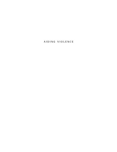 خرید و دانلود نسخه کامل کتاب Aiding Violence: The Development Enterprise in Rwanda فایل مجازی و دانلودی