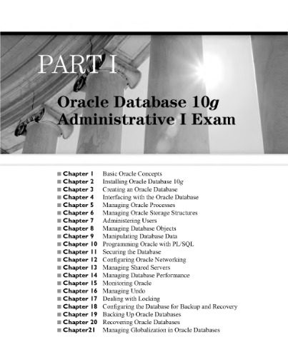خرید و دانلود نسخه کامل کتاب Oracle Database 10g OCP Certification All-in-One Exam Guide فایل مجازی و دانلودی