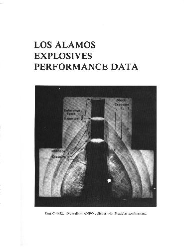 خرید و دانلود نسخه کامل کتاب Los Alamos explosives performance data فایل مجازی و دانلودی