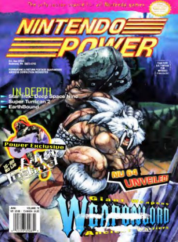 خرید و دانلود نسخه کامل کتاب Nintendo Power Issue 073 June 1995 فایل مجازی و دانلودی