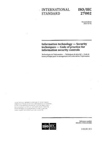 خرید و دانلود نسخه کامل کتاب ISO-IEC 27002-2013 فایل مجازی و دانلودی