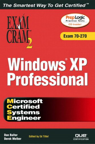 خرید و دانلود نسخه کامل کتاب MCSE Windows XP Professional Exam Cram 2 (Exam Cram 70-270) فایل مجازی و دانلودی