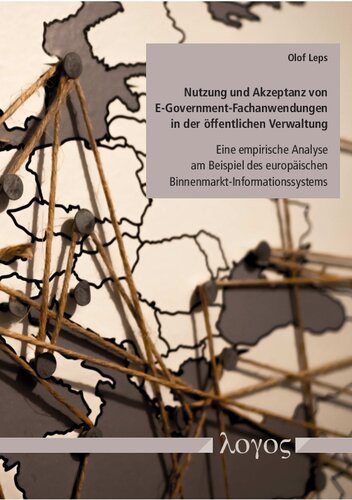 خرید و دانلود نسخه کامل کتاب Nutzung und Akzeptanz von E-Government-Fachanwendungen in der öffentlichen Verwaltung: Eine