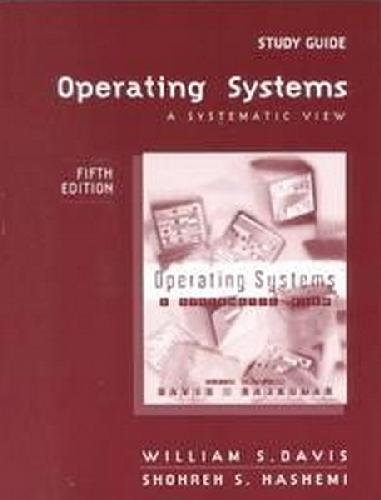 خرید و دانلود نسخه کامل کتاب Operating systems: a systematic view: study guide فایل مجازی و دانلودی