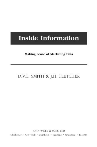 خرید و دانلود نسخه کامل کتاب Inside Information: Making Sense of Marketing Data فایل مجازی و دانلودی