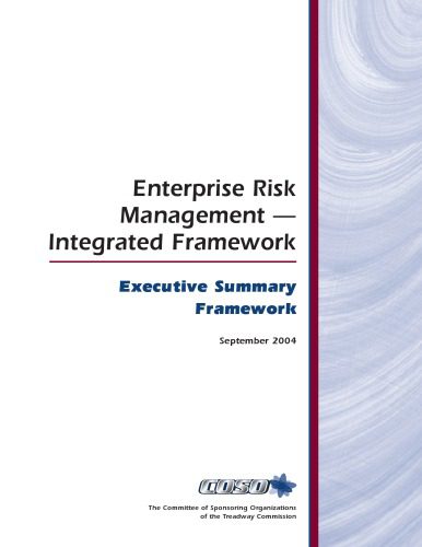 خرید و دانلود نسخه کامل کتاب Enterprise Risk Management – Integrated Framework فایل مجازی و دانلودی