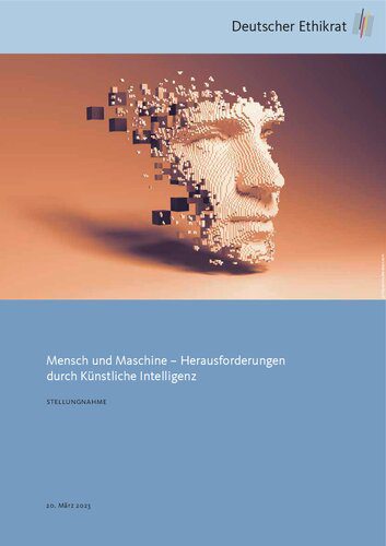 خرید و دانلود نسخه کامل کتاب Mensch und Maschine – Herausforderungen durch Künstliche Intelligenz. Stellungnahme فایل مج