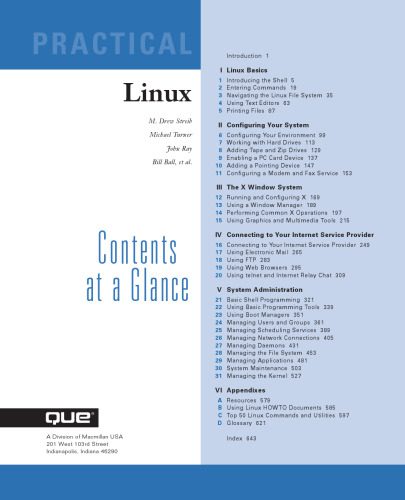 خرید و دانلود نسخه کامل کتاب Practical Linux فایل مجازی و دانلودی
