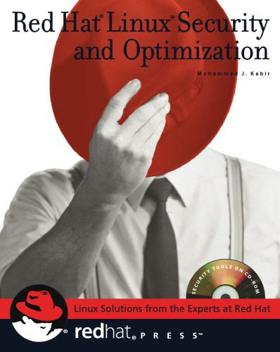 خرید و دانلود نسخه کامل کتاب RED HAT LINUX SECURITY AND OPTIMIZATION HUNGRY MINDS =Red Hat Linux Security And Optimizati