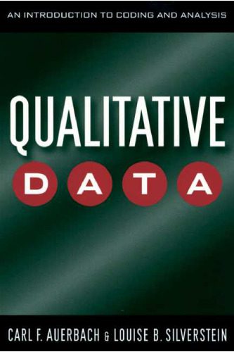 خرید و دانلود نسخه کامل کتاب Qualitative Data: An Introduction to Coding and Analysis فایل مجازی و دانلودی