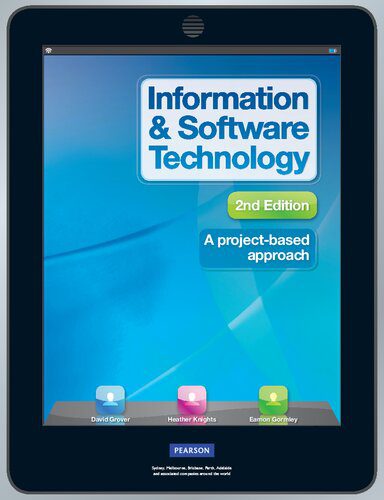 خرید و دانلود نسخه کامل کتاب Information & Software Technology: A project-based approach فایل مجازی و دانلودی