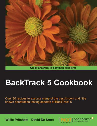 خرید و دانلود نسخه کامل کتاب BackTrack 5 Cookbook فایل مجازی و دانلودی
