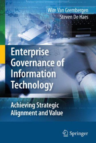 خرید و دانلود نسخه کامل کتاب Enterprise Governance of Information Technology: Achieving Strategic Alignment and Value فا