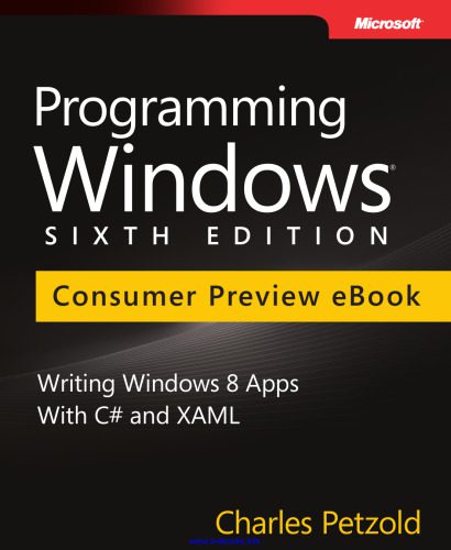 خرید و دانلود نسخه کامل کتاب Programming Windows  6th Edition فایل مجازی و دانلودی
