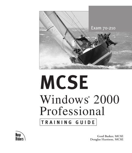 خرید و دانلود نسخه کامل کتاب MCSE Windows 2000 Professional Training Guide فایل مجازی و دانلودی