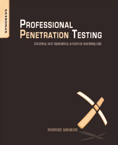 خرید و دانلود نسخه کامل کتاب Professional Penetration Testing: Creating and Operating a Formal Hacking Lab فایل مجازی و