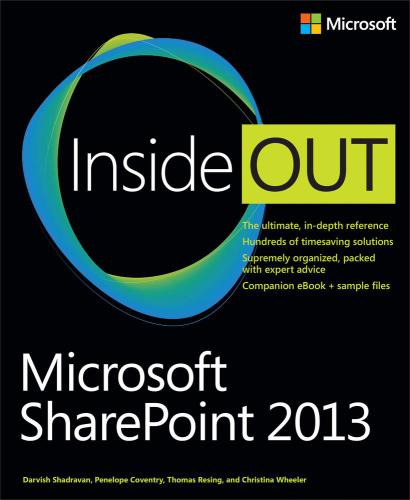 خرید و دانلود نسخه کامل کتاب Microsoft SharePoint 2013 Inside Out فایل مجازی و دانلودی