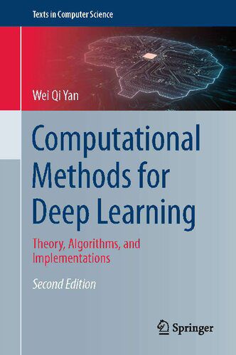 خرید و دانلود نسخه کامل کتاب Computational Methods for Deep Learning فایل مجازی و دانلودی