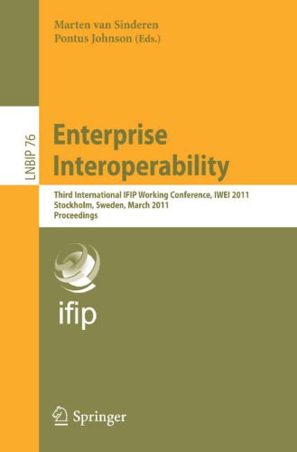 خرید و دانلود نسخه کامل کتاب Enterprise Interoperability: Third International IFIP Working Conference  IWEI 2011  Stockh