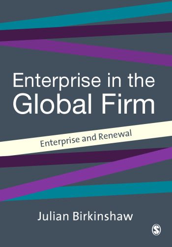 خرید و دانلود نسخه کامل کتاب Entrepreneurship in the Global Firm: Enterprise and Renewal (SAGE Strategy series) فایل مجا