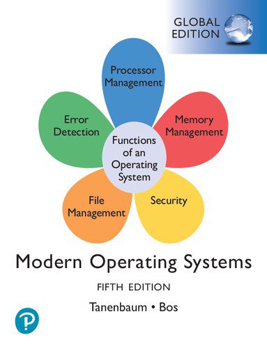 خرید و دانلود نسخه کامل کتاب Modern Operating Systems  5th Global Edition original pdf فایل مجازی و دانلودی
