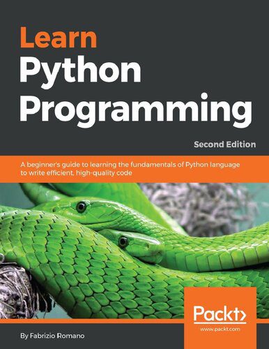 خرید و دانلود نسخه کامل کتاب Learn Python Programming فایل مجازی و دانلودی