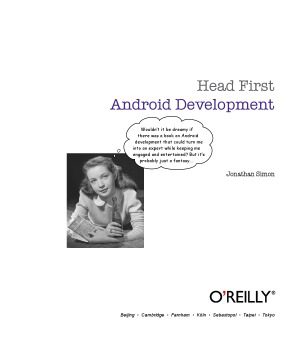 خرید و دانلود نسخه کامل کتاب Head First Android Development (Early Release) فایل مجازی و دانلودی