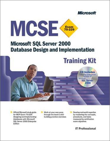 خرید و دانلود نسخه کامل کتاب MCSE: Microsoft SQL Server 2000 Database Design and Implementation Training Kit فایل مجازی